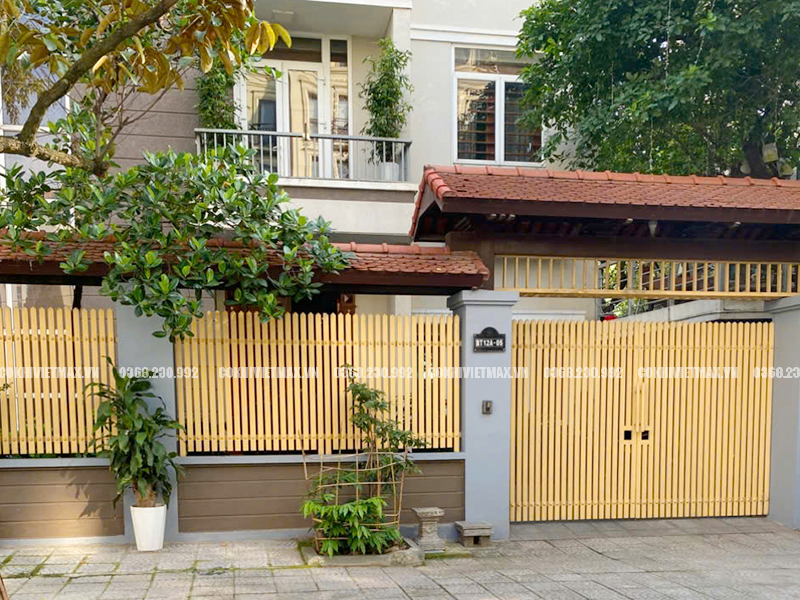 làm hàng rào sắt