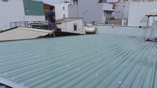 nhân công lợp mái tôn