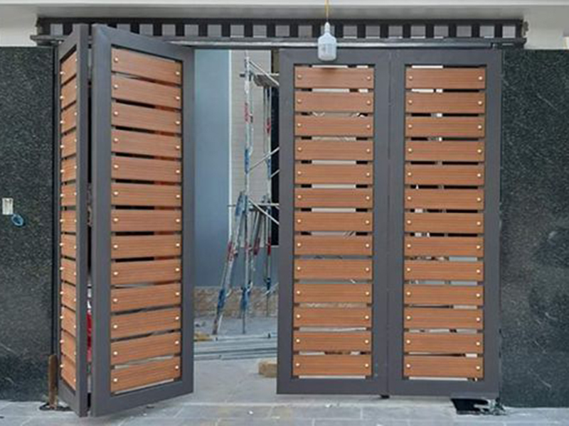 Mẫu Cổng Sắt 4 Cánh đẹp