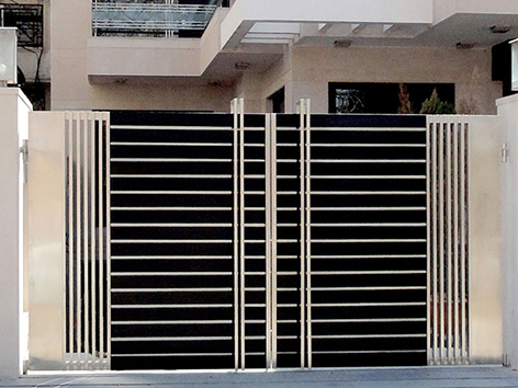 100 mẫu cửa cổng sắt đẹp nhất - Cửa Cổng Sắt 2 Cánh