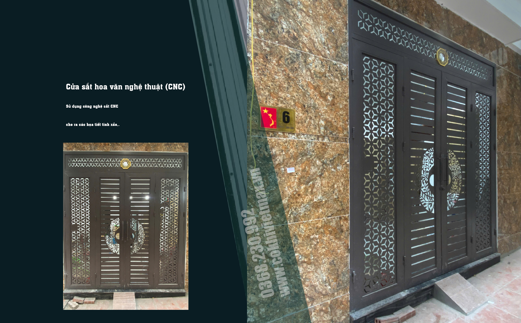 Cổng sắt CNC cắt laser