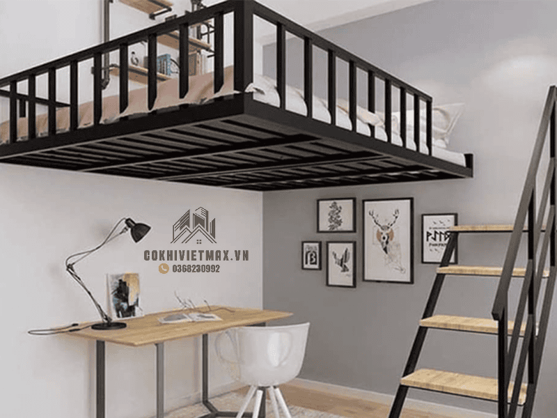 giường gác lửng đẹp