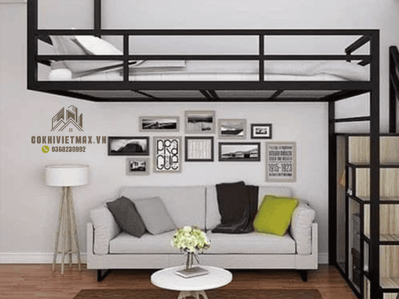giường gác lửng đẹp