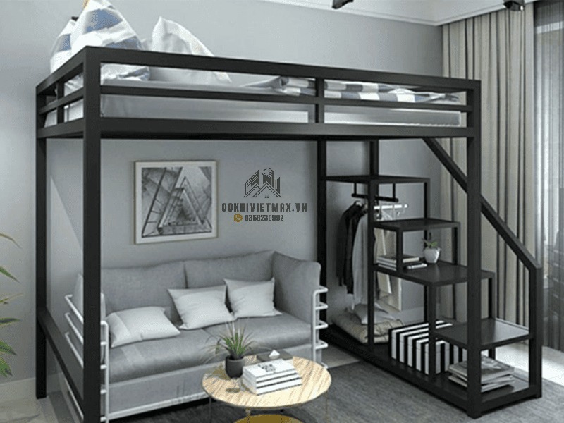 giường gác lửng đẹp