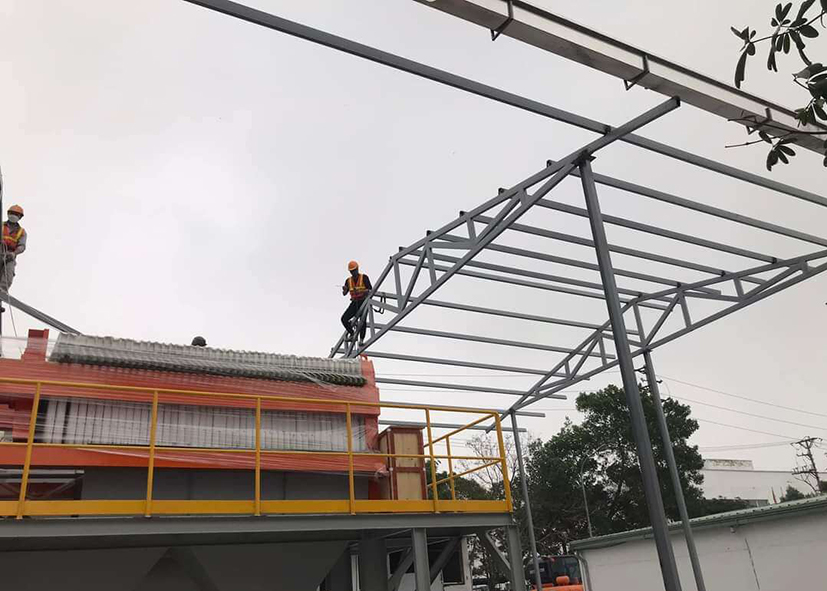  xà gồ mái tôn