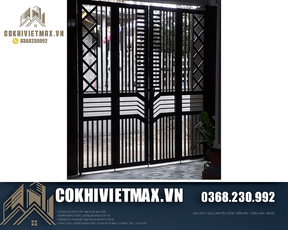 Làm cửa cổng sắt tại Hoàn Kiếm