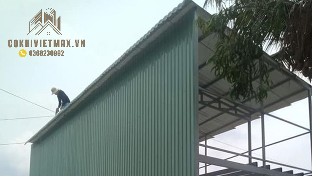 giá nhân công làm mái tôn