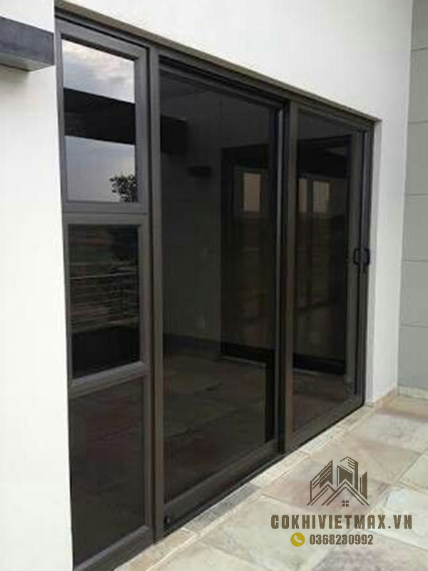 làm cửa nhôm kính đẹp 