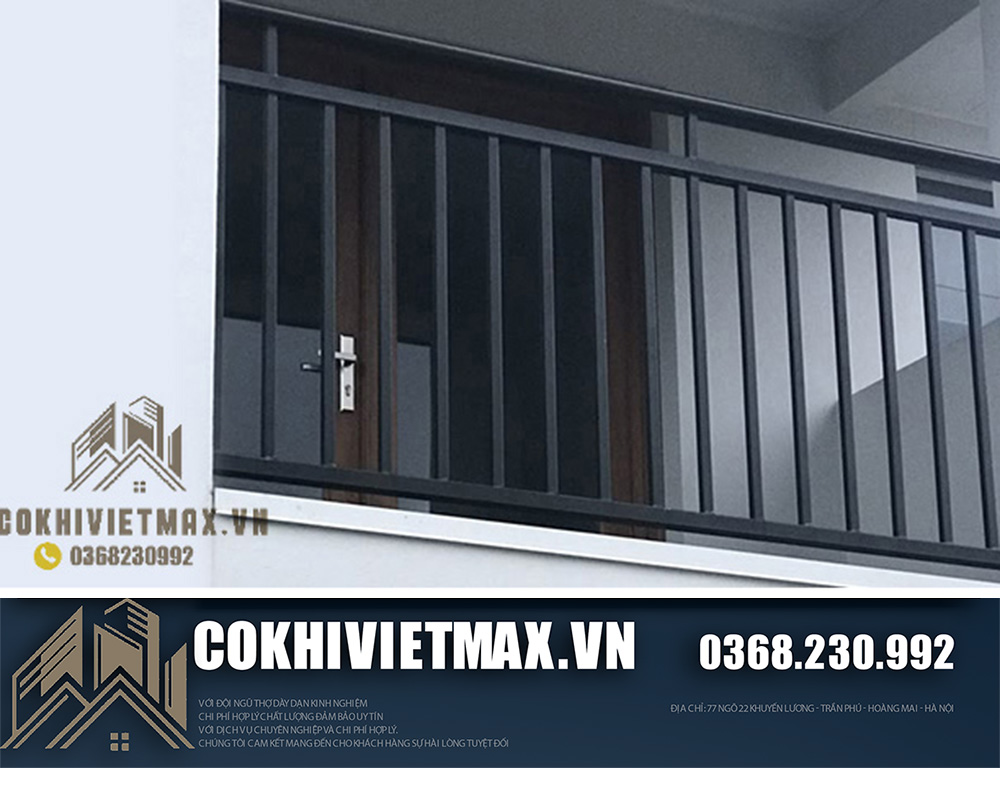 mẫu làm lan can sắt hà nội