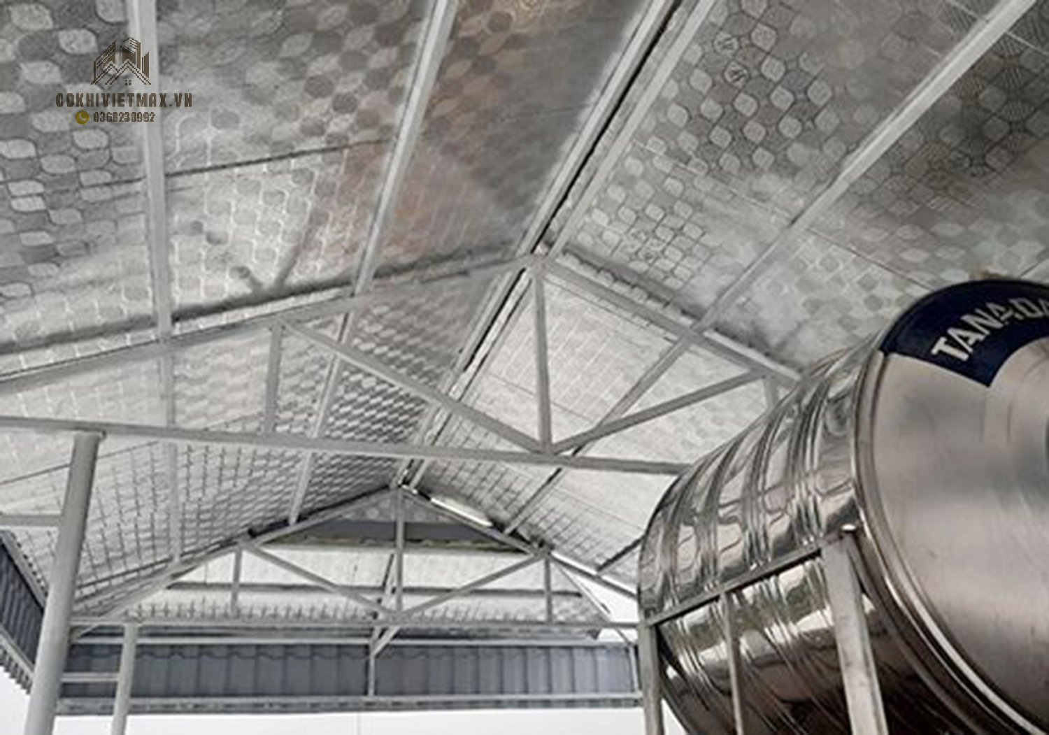 đơn vị thi công làm mái tôn số 1 tại hoàng mai