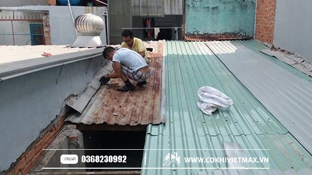 làm mái tôn chất lượng