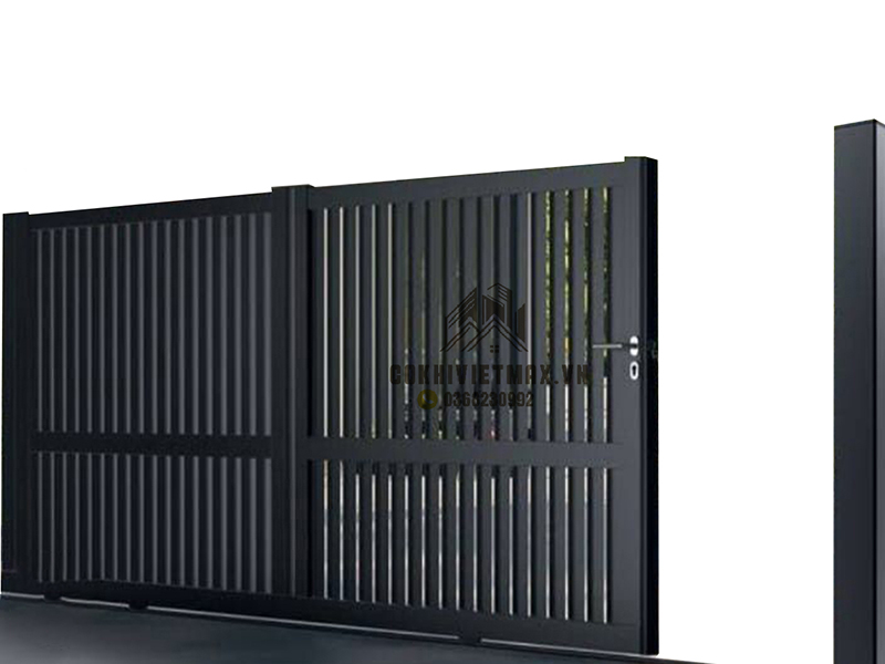 Mẫu cửa sắt hộp vuông