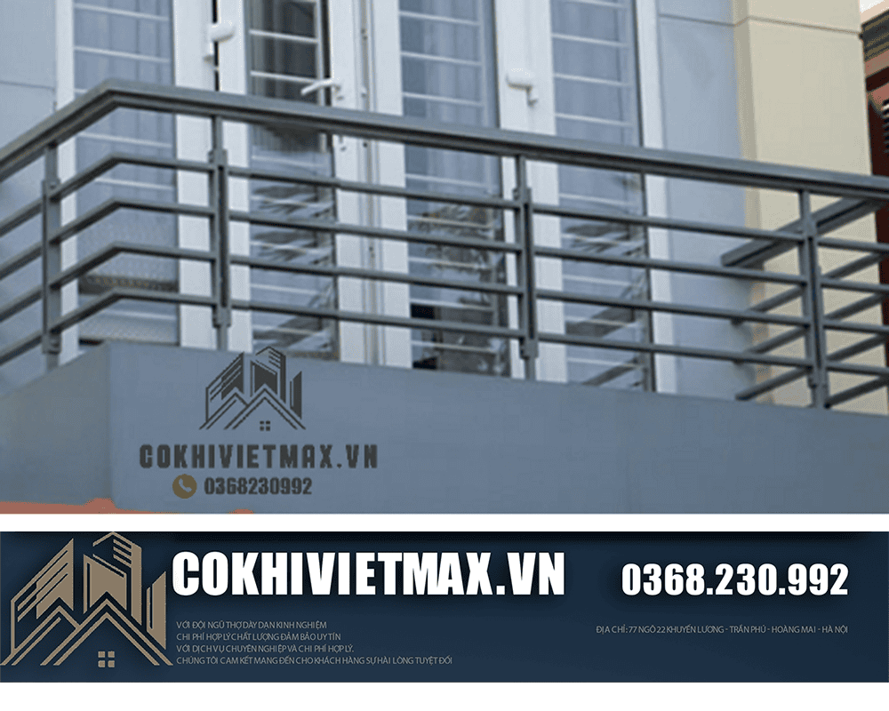 mẫu lan can sắt đẹp