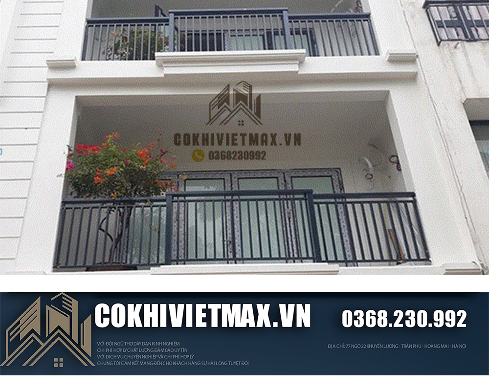mẫu lan can sắt đẹp