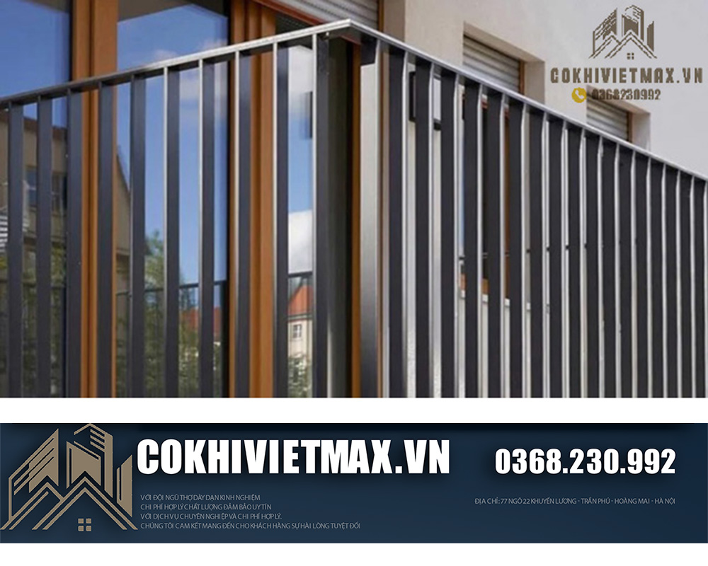 mẫu lan can sắt đẹp