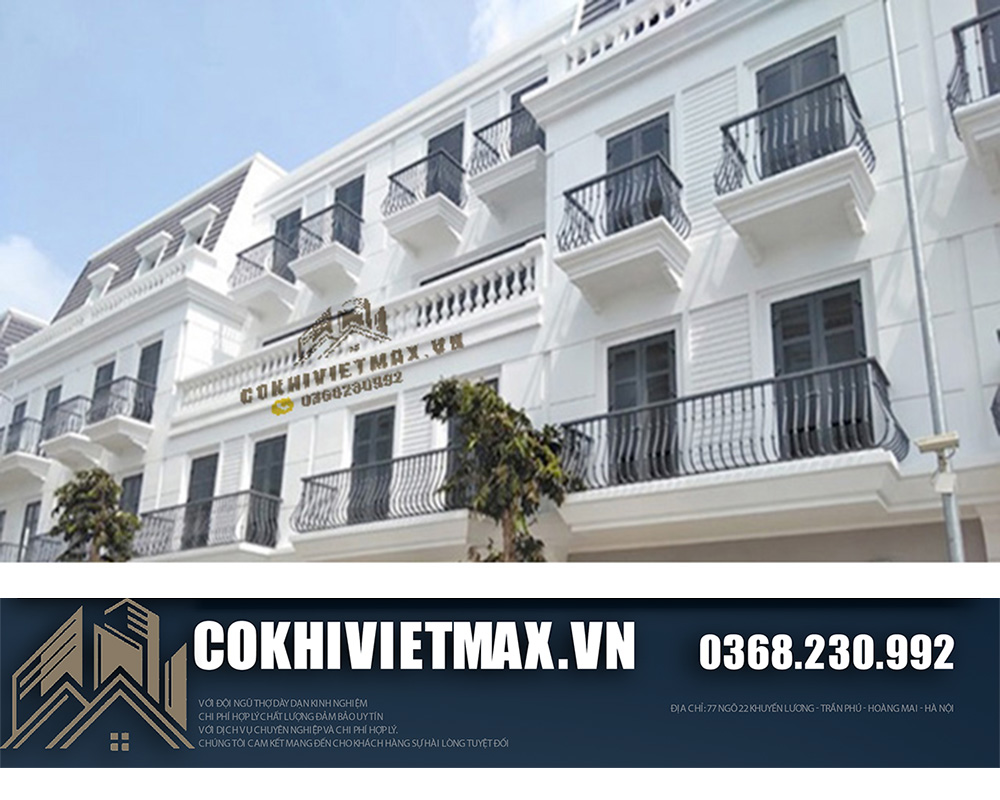 mẫu lan can sắt đẹp
