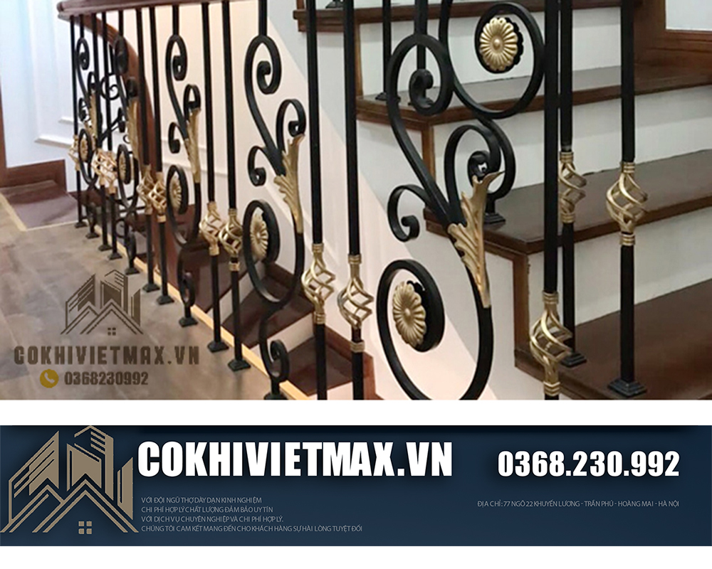 mẫu lan can sắt đẹp