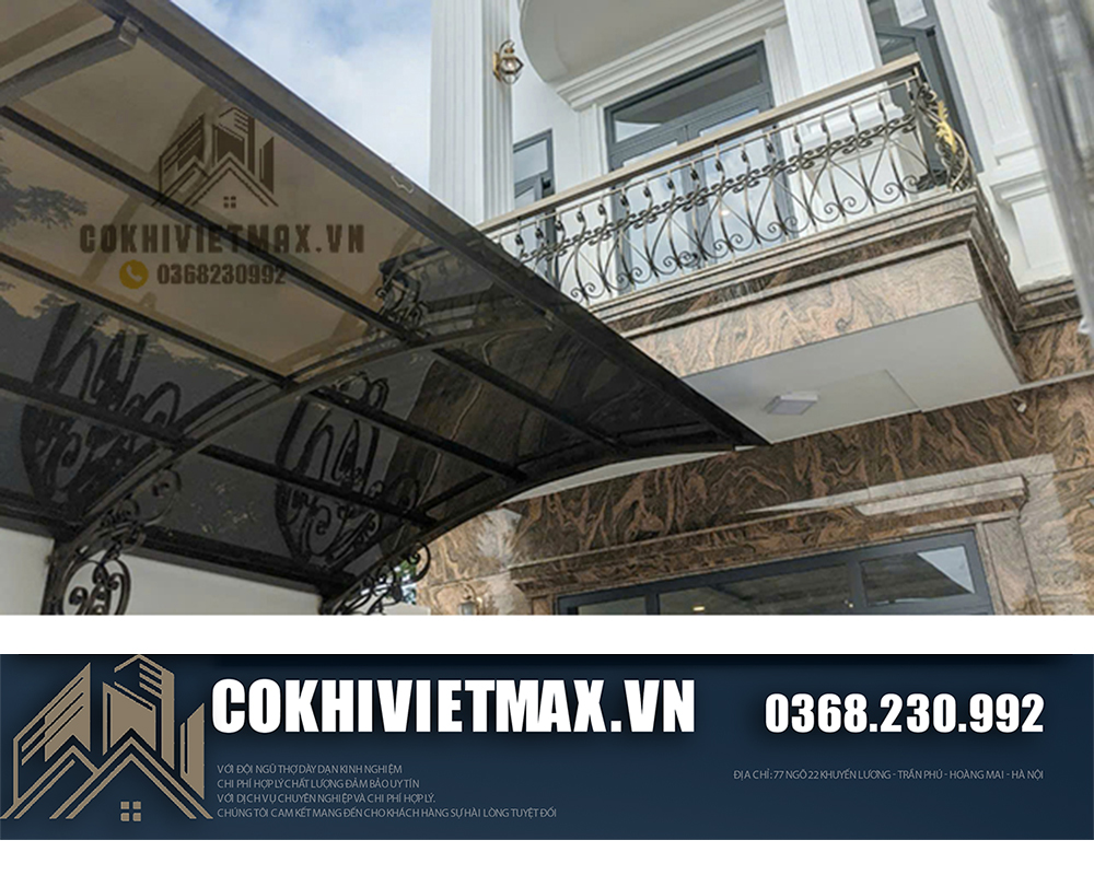 mẫu lan can sắt đẹp