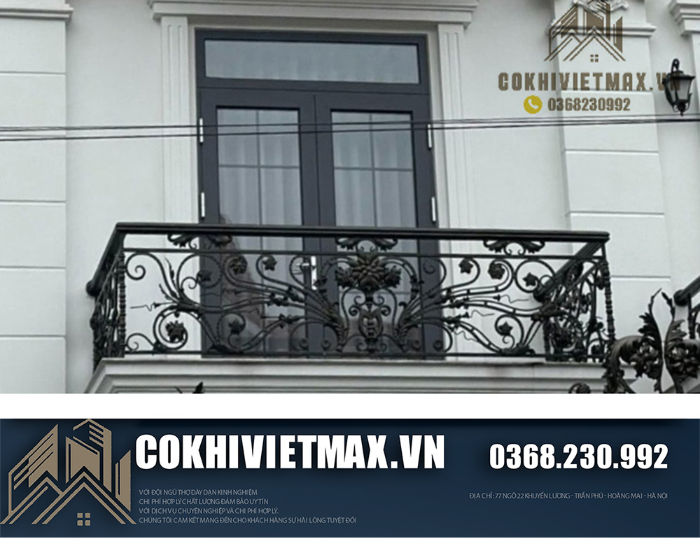 mẫu lan can sắt đẹp