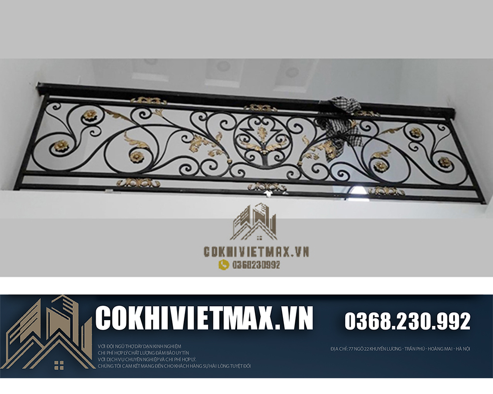 mẫu lan can sắt đẹp