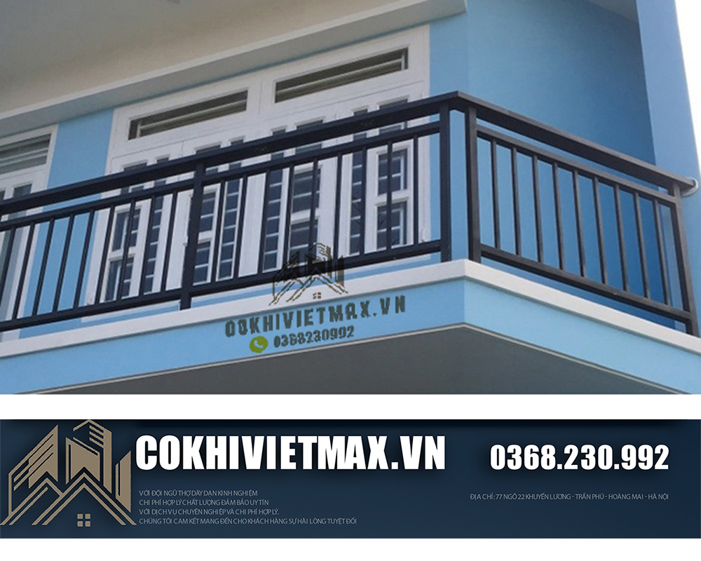 mẫu lan can sắt đẹp