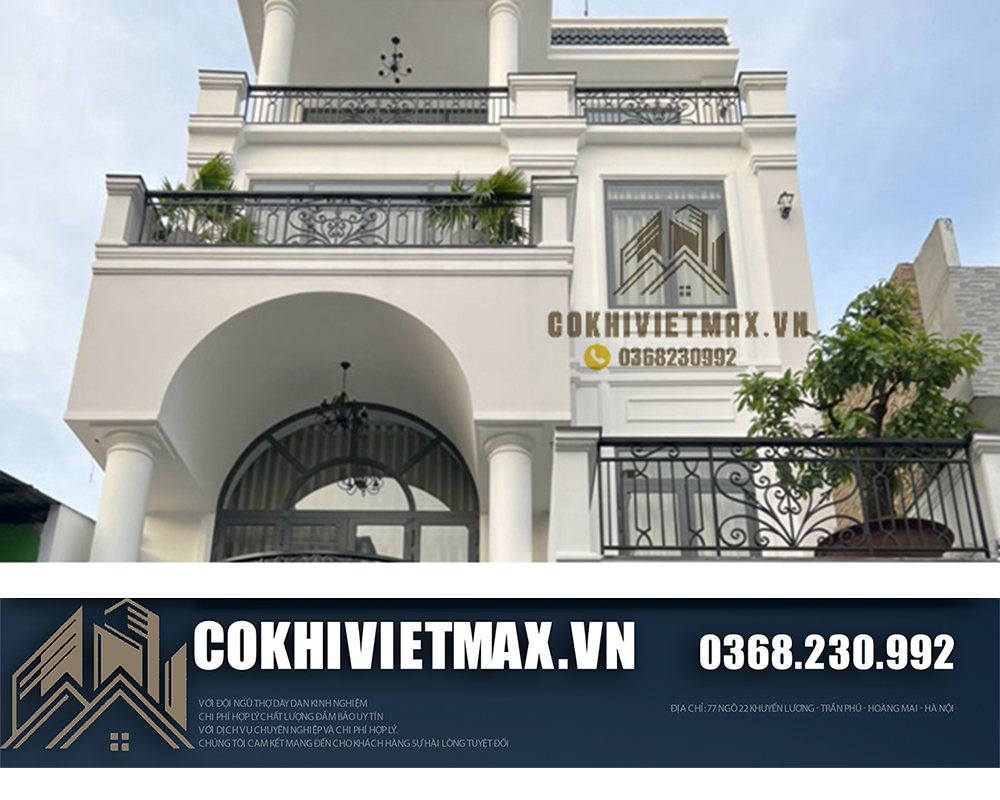 mẫu lan can sắt đẹp