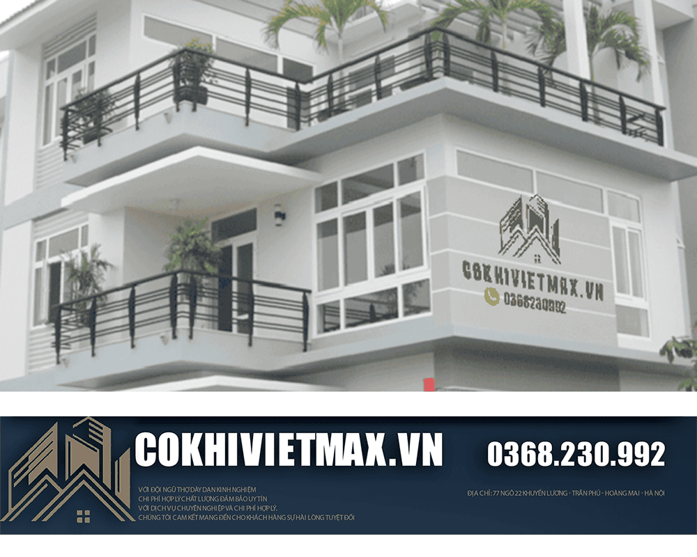mẫu lan can sắt đẹp
