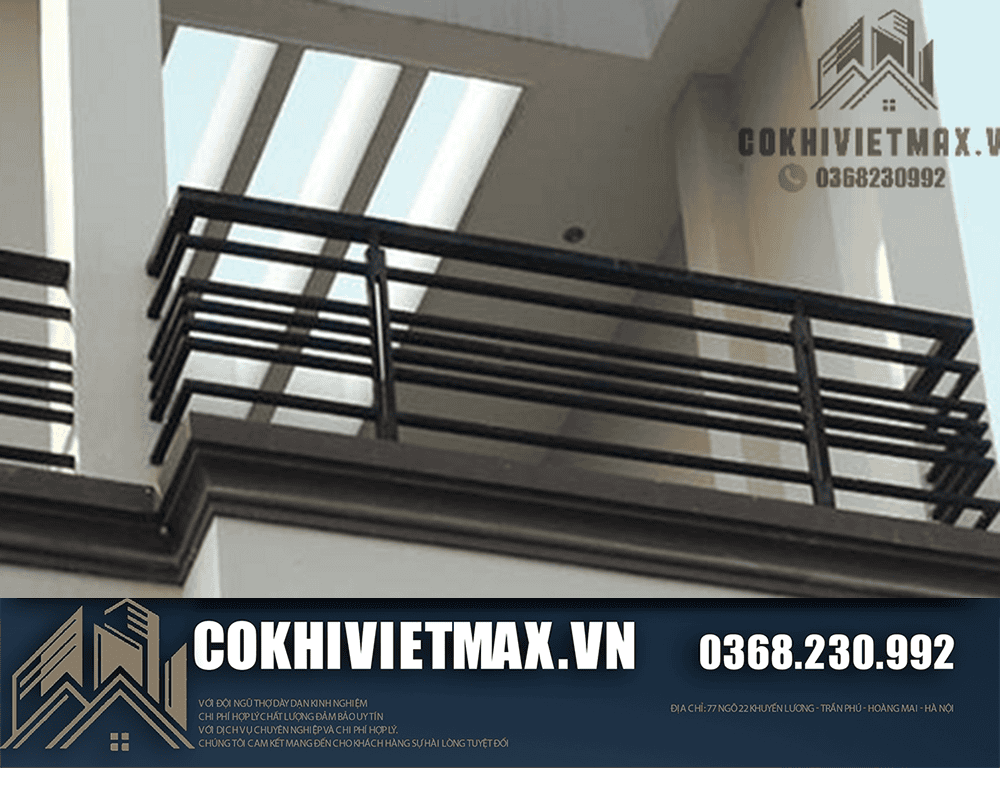 mẫu lan can sắt đẹp