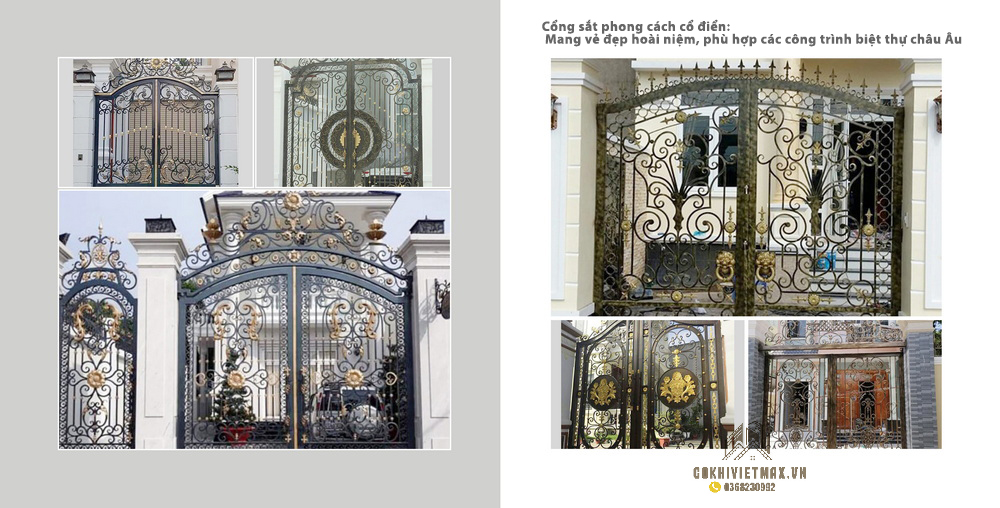 Cổng sắt mỹ thuật