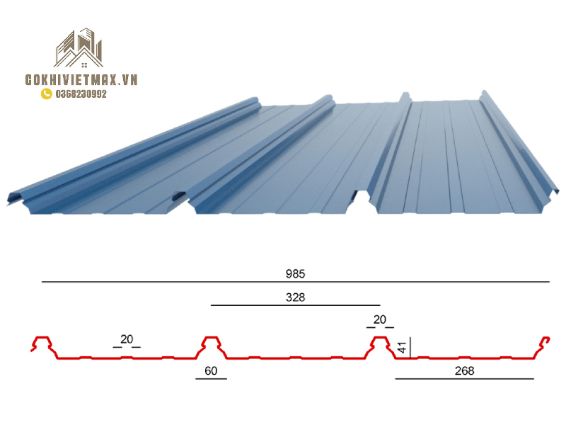 Tôn sóng vuông